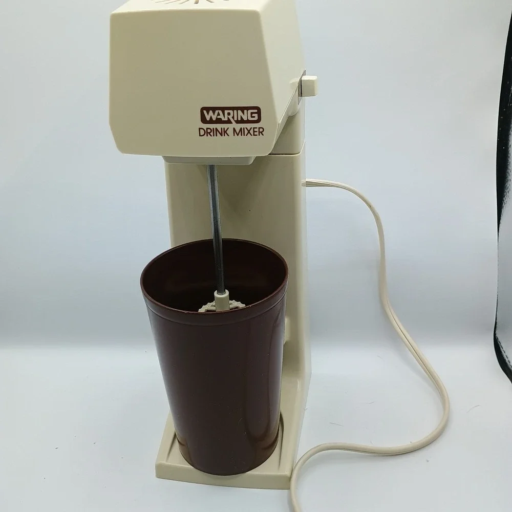 Vintage Waring Drink Mixer DM110-8 Tested And Works Wall Mount